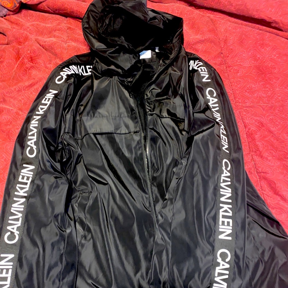 Calvin Klein rain Jacket Large Mens